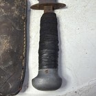 Wwii Us Navy Fighting Knife   Pal - Rh-36 W bowie Style Parkerized Blade