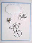 Stampin  Up  Christmas Card Making Kit Let It Snow  make 4card