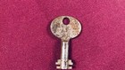 Vintage   Antique Padlock Key Double Bit Hollow Barrel Lock Key