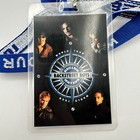 Vintage Backtstreet Boys Black Blue World Tour 2001 Concert Lanyard Pass