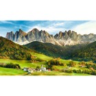 Trefl Red 1000 Piece Puzzle   Sorter - Beautiful Dolomite Landscape