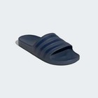Adidas Unisex Adilette Aqua Slides Dark Blue Slip-on Shower Pool Sandals