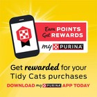 Purina Tidy Cats Instant Action Clumping Cat Litter  Natural low Dust 14lb 5pack