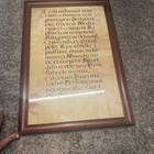 Antique Illuminated Manuscript Written On Vellum 14  X 19 5  16-17th Century 