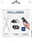 Aeroski 3 0 Power Pro Ski Fitness Machine Virtual Reality Bj-10711-3 0-p