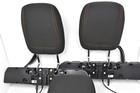 017-020 Chrysler Pacifica Voyager 3rd Center Rear Seat Headrest Black Cloth  Oem