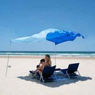 Beach Shade - Portable Beach Shade Tent wind-driven lightweight portable self-ad