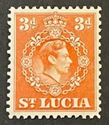 Travelstamps   St  Lucia Stamps Sg 133 - 3d Kgvi 12 1 2p - Mint Mnh Og