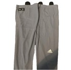 New Adidas Nhl Pro Stock Hockey Practice Socks Gray 12uta Dx0966 Men   s Xl