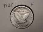 1925 Standing Liberty Quarter F Fine Popular Date Original Coin Ships Free