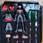 Spider-man Action Figure Miles Morales Into The Spider Verse Toy Gift With Box 