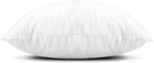 Edow Throw Pillow Inserts  Set Of 4 Lightweight Down 18x18 Inches  White 