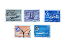 Singapore Malaya Qeii Pictorials 1955 Set     1c   50c Used     Ships   Plane