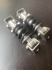 La Rosa Design Solo Seat 4  Bolt-on Mini Shocks For Bobers choppers  Yamaha