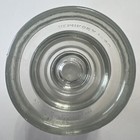 Antique Vintage Hemingray 45 Clear Glass Electric Insulator  No Chips Or Cracks 