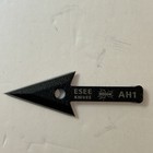 Esee Ah1 Arrowhead 2 5  Double Edge Survival Knife Spear Black Powder Coat Usa