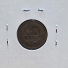 1899 Indian Head Penny Cent Coin Antique 19th Century Us Bronze Penny In Holder