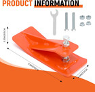 Tractor Bucket Edge Protector - 2 Pack Anti-skid Device For Snow   Gravel