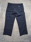 Carhartt Scrub Pants Men 40x30 Blue Stretch Ripstop Cargo Loose Medical Workwear