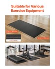 Vevor Treadmill Mat For Carpet Floor 1 4  Thick 30 x72  Exercise Equipment Mat