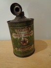 Texaco Oil Company Green Round Can Handy Oiler 1920 s Logo Spout Top 100  Years