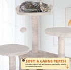 54  Cat Tree Tower Multi-level Condo With Scratching Post For Kittens   Cats