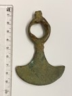 Ancient British-celtic  Large Bronze Votive Axe  Circa 100 B c 