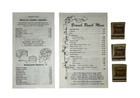The Branch Ranch Restaurant Menu Matchbook Lot Plant City Florida Ephemera