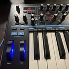 Novation Bass Station Ii 25-key Analog Synth Keyboard Arp seq Midi In out