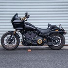Hoprousa Derby Cover For 19  Harley Softail 18  Sport Glide 114 Transparent   gold
