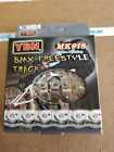 Pro  Ybn Chain 1 2x1 8x 112-halflink 1 speed Freestyle Bike Cruisers Chrome