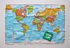 Scrunch Maps 24x36  Set Of 3 - World United States Canada Homeschool Geography