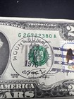 1976  2 Postal Two Dollar Bicentennial Federal Reserve Note Mount Summit In Unc