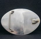 Wd15102 Nice Vintage 1960s Ricardo    goat Tying    Western Sport Belt Buckle