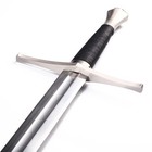 Sharp Blade medieval Sword black Western Sword manganese Steel Metal Blade 