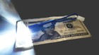 Stranger Things Tv Show Mini Promo Neon Blue Led Flashlight With Battery