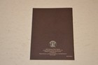 Starbucks Poems From The Coffee Lands Booklet 2004 - Rare Ephemera Collectible