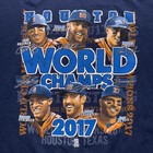 2017 Houston Astros World Series Champs T-shirt 2xl Bregman Altuve Verlander 
