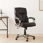 Leather High Back Executive Office Chair Swivel Desk Task Computer Ergonomic