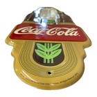 Coca Cola Double Bottle Embossed Advertising Thermometer 2003 Reproduction