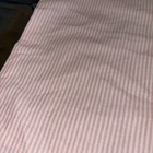 Hand Crafted Baby Moses Basket Mattress Sheet 100  Cotton Pink Stripe
