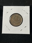 1853 Braided Hair Half Cent Au unc