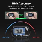Vivosun 1-pack Lcd Digital Aquarium Thermometer Fish Tank Water Terrarium Temper