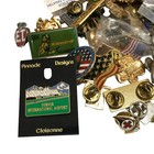 Vintage To Modern Lapel Pin Pinback Lot Of 100  Some New Nos