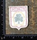 Vintage F  rth Coat Of Arms Crest Germany Travel Souvenir Patch 1960   s Felt