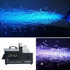 1500w Rgb Led Snow Machine Dj Snowflake Machine Stage Snow Maker With Remote Hot