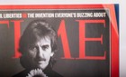 2001 Time Magazine Beatles George Harrison 1943-2001 - Rare Office Only Print