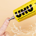 Uhu 35 60ml All Purpose Transparent Adhesive Glue Extra Strong Clear Glue Handma