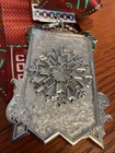 Conqueror Virtual Challenge Medal - Rovaniemi Holiday Removeable Snowflake