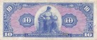 Usa   Mpc   10  1961  Series  611  Plate   40  Circulated Banknote  Qzaa